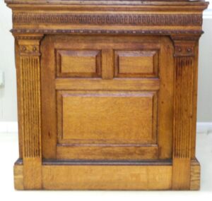 Country Store Counter Raised Panel Quarter Sawn Oak