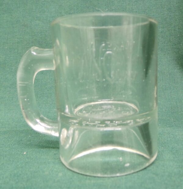 Glass American Nut Company measuring cup