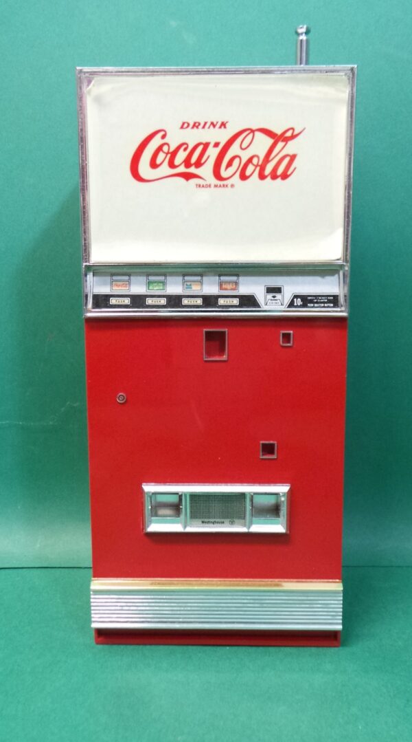 Coca Cola Vending Machine AM FM Coke Radio in Box - Image 3