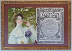 Rare Early Coca Cola Sheet Music Ben Bolt Cover Coke