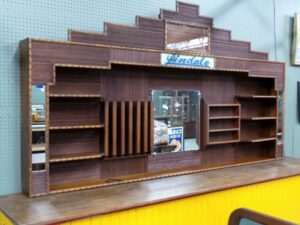 Soda Fountain Ice Cream Back Bar Counter Display