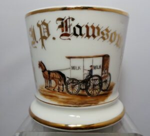 Milk Wagon Occupational Shaving Mug