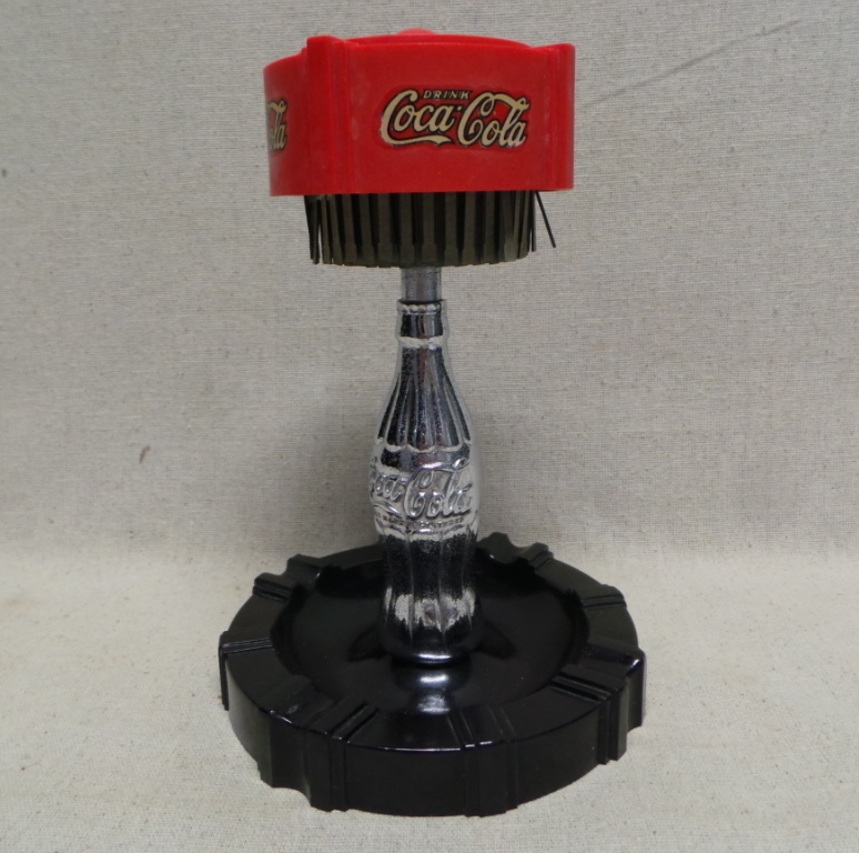 Coca Cola Match Pull With Ashtray Soda Fountain Counter - Discover ...