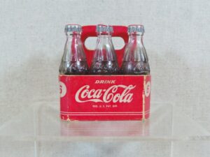 Mini Coca Cola 6 Pack Carton Coke Bottles Bills Novelties