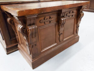 Eastlake Style Beautiful Cherry Country Store Counter