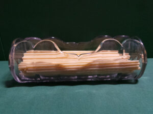 Straw Holder Curved Glass Open Trough Soda Fountain