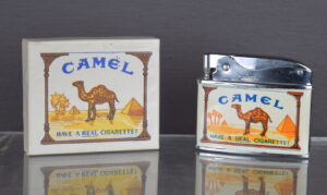 1960s Camel Cigarette Lighter MIB Unused Modern Japan