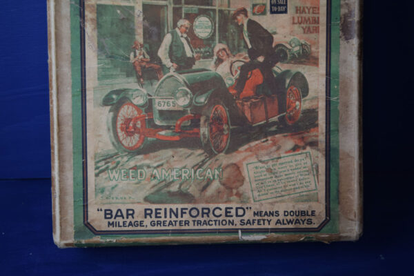 Graphic Weed Chains Heavy Cardboard Box Rare Automotive - Image 3