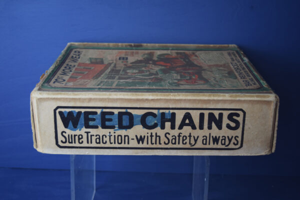 Graphic Weed Chains Heavy Cardboard Box Rare Automotive - Image 7