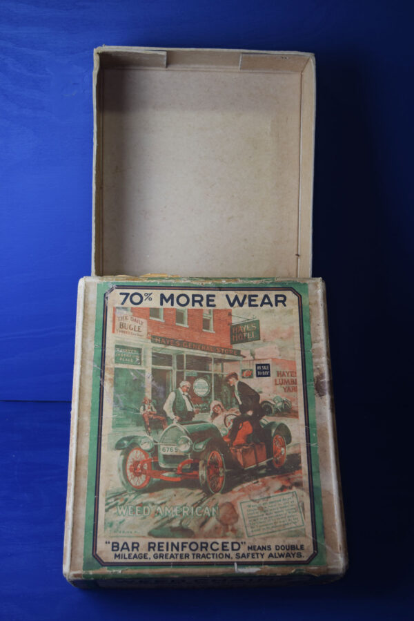 Graphic Weed Chains Heavy Cardboard Box Rare Automotive - Image 9