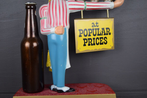 Pabst Blue Ribbon Beer Back Bar Metal Bartender Display Sign - Image 11