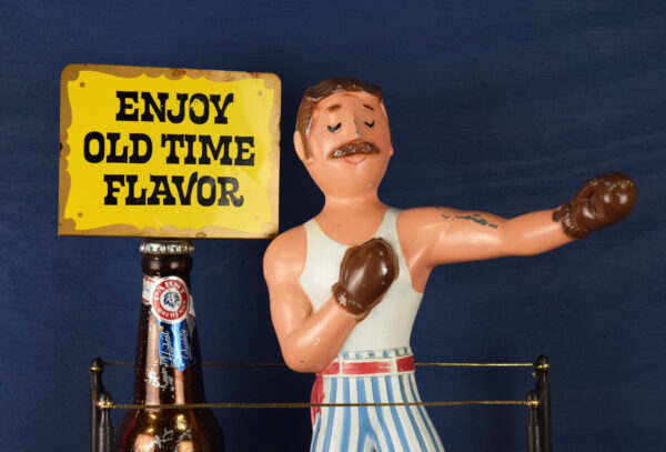 Pabst Blue Ribbon Boxer Bar Back Enjoy Old Time Flavor - Image 2