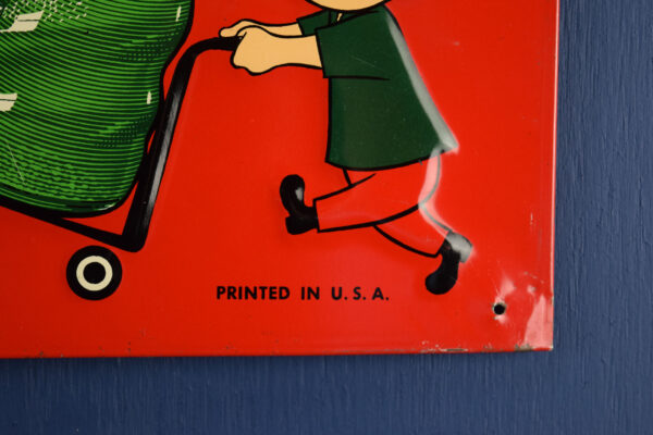 Very Rare Switch To Squirt Embossed Tin Sign Nice Piece - Image 7
