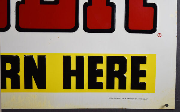 Get Your Pioneer Hybrid Seed Corn Here Embossed Tin Sign - Image 6