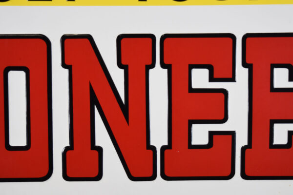 Get Your Pioneer Hybrid Seed Corn Here Embossed Tin Sign - Image 10