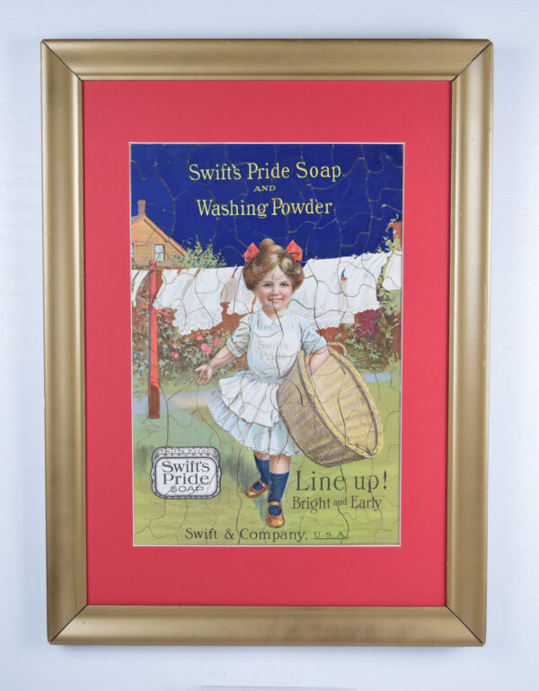 Swift's Pride Soap and Washing Powder Framed Puzzle