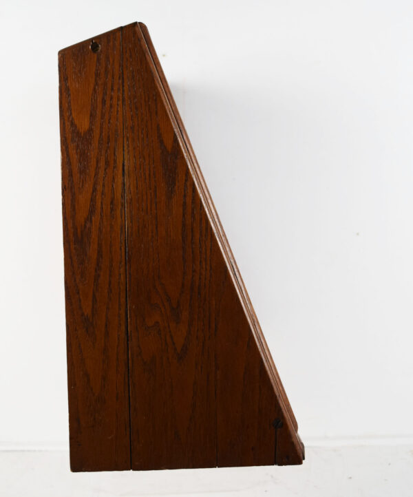 Camillus Pocket Knife Glass Front Wooden Display Case - Image 2