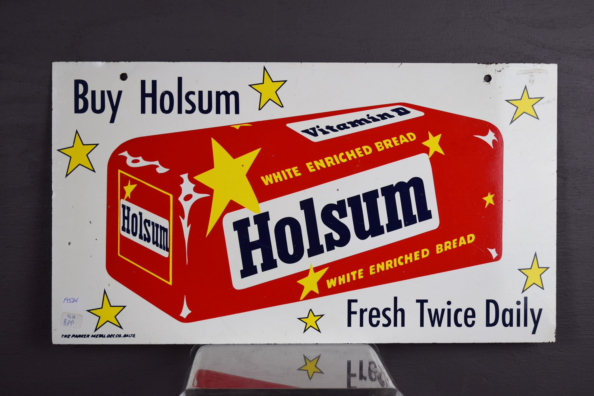 Holsum Bread Metal Double Sided Sign The Parker Metal Co. - Discover ...