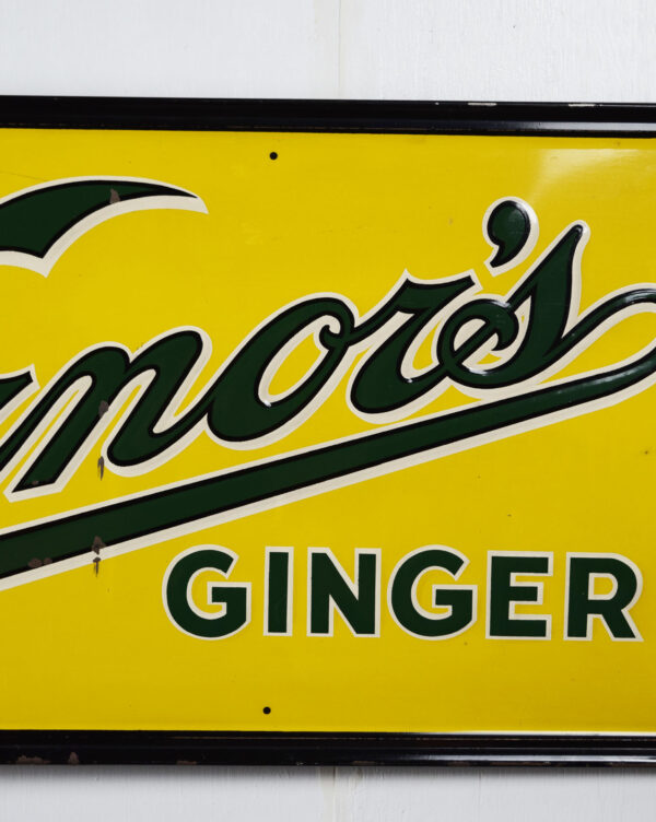 Rare Size Vernors Ginger Ale Embossed Horizontal Framed Sign - Image 5