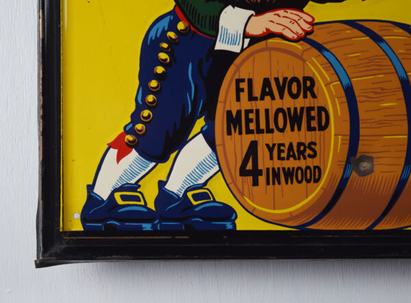 Rare Size Vernors Ginger Ale Embossed Horizontal Framed Sign - Image 14