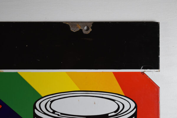 Murphy Paints 8 Color Die Cut Double Sided Porcelain Sign - Image 16