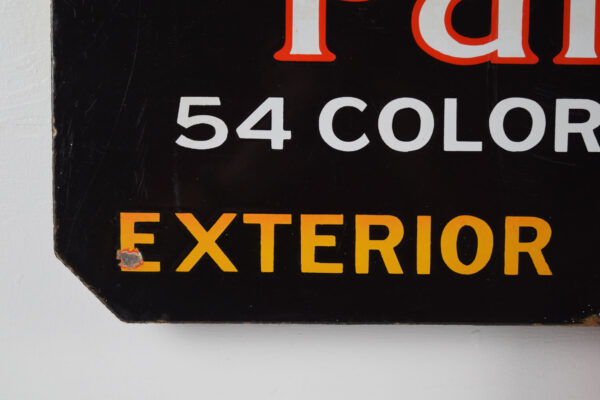 Murphy Paints 8 Color Die Cut Double Sided Porcelain Sign - Image 18