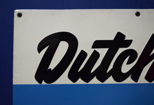 1949 Dutch Boy Paints Embossed Tin Lithograph Sign - Image 5