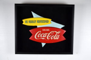 Be Really Refreshed Drink Coca Cola Vacuum Formed Sign