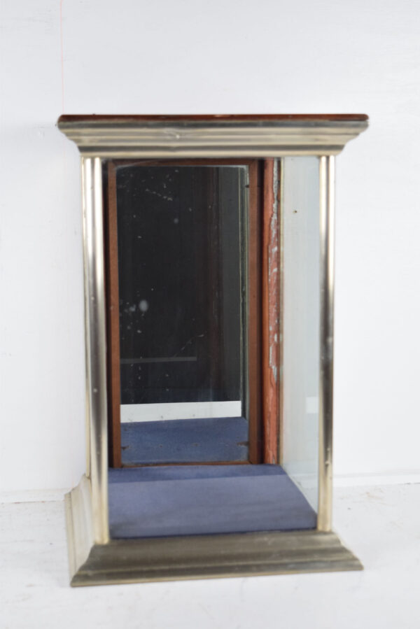 Salesman Sample Display Showcase With Nickel Trim