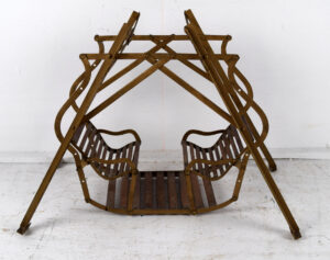 Early 1900's Salesman Sample Brass And Wood Model Glider