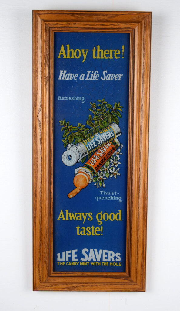 Ahoy There! Have A Life Saver Reverse Glass Vending Machine