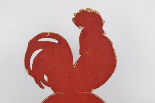 Rare Weather Bird Shoes Die Cut Shoe Store Sign - Image 8