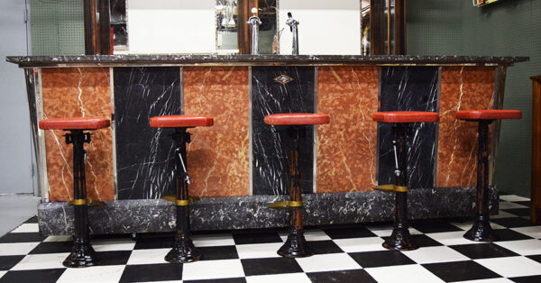 Marble Liquid Carbonic Soda Fountain Ice Cream Counter