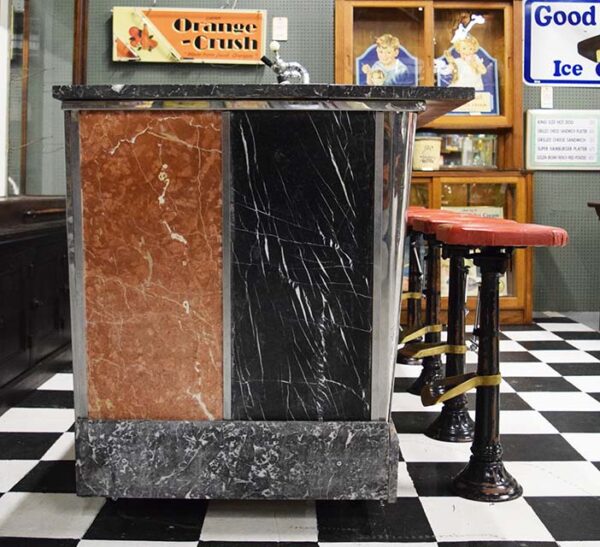 Marble Liquid Carbonic Soda Fountain Ice Cream Counter - Image 9