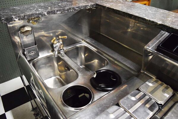 Marble Liquid Carbonic Soda Fountain Ice Cream Counter - Image 18