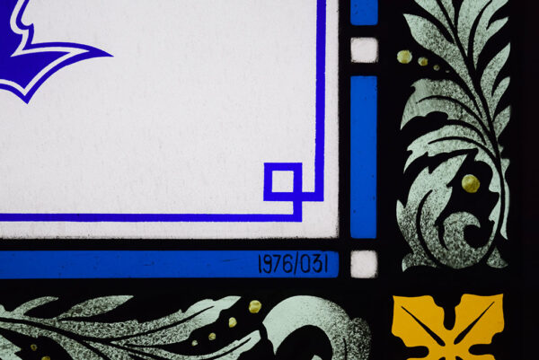 1976 Buick Dealership Stained Glass Window Panel Cabinet - Image 2
