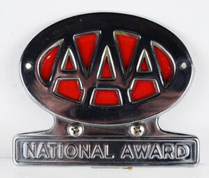 AAA National Award License Plate Tag Topper