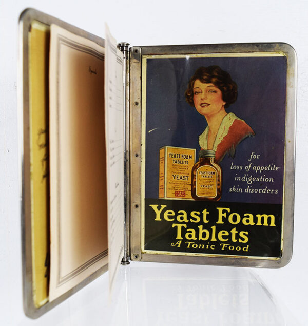 Jones-Vance Drug Co Soda Fountain Menu Yeast Foam Milk - Image 4