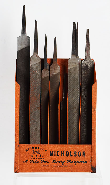 Nicholson Metal File Countertop File Display Original Files