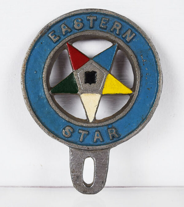 Order Of The Eastern Star Automobile Tag Topper