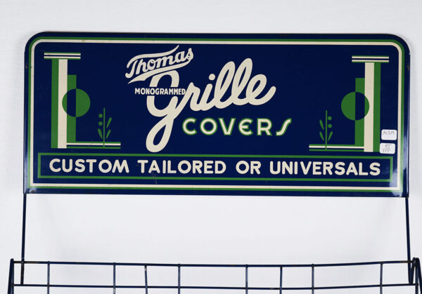Thomas Monogrammed Radiator Grille Covers Metal Display Rack - Image 3