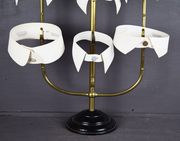 Corliss, Coon & Company Brass Men's Collar Display Rack - Image 5