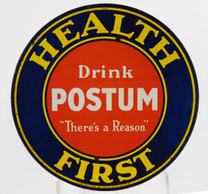 Drink Postum Country Store Used String Holder Health First