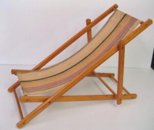 Salesman Sample Folding Beach Chair