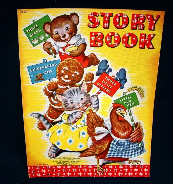 Little Red Hen Cloth Story Book Merrill