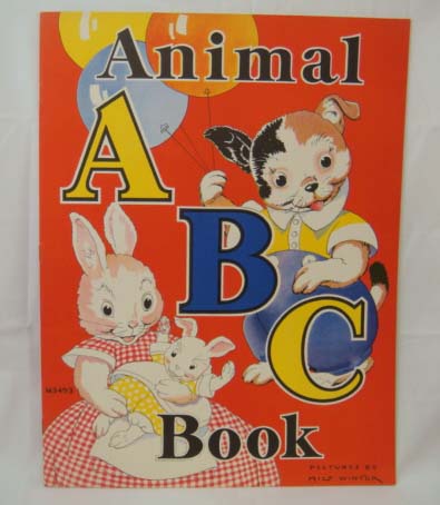 ABC Coloring Book 1935 Mint