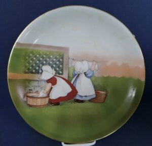 Sunbonnet Babies Plate