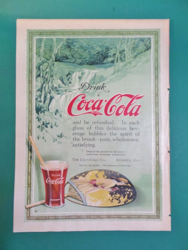 Coca Cola Magazine Ad Complete 1916