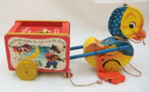 Fisher Price Mother Goose Pull Toy