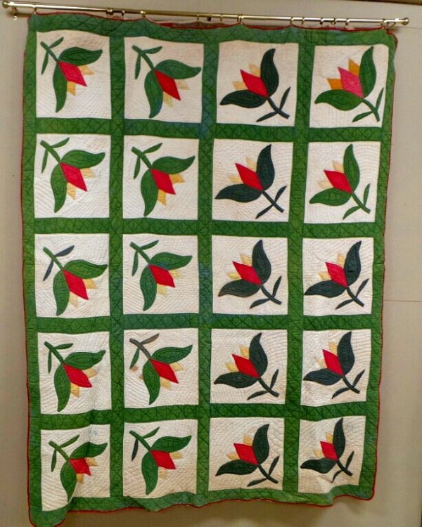 Tulip Quilt Summer Hand Made Design